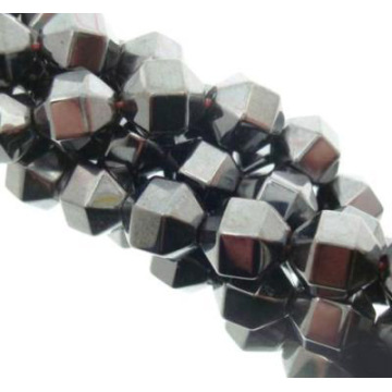 Hematite 6side Barrel Beads 6X4MM