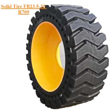 Solid Tire With Rims FB23.5-25 R709
