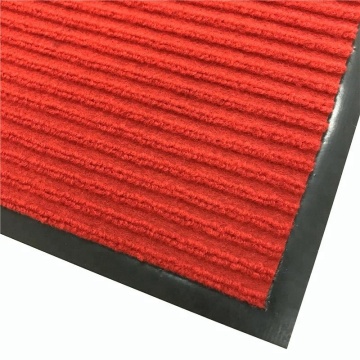 High performance double stripes surface polyester mat