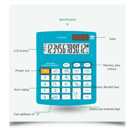 120 Steps Check Desktop Solar Calculator