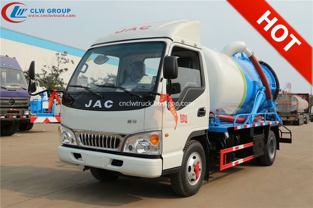 jac sewer cleaning truck