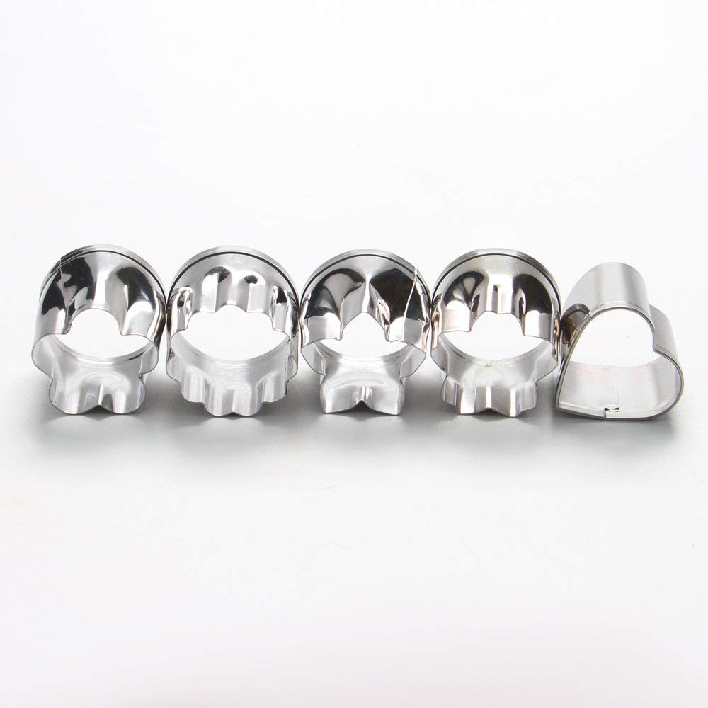 Stainless Steel Mini Vegetable & Fruit Cookie Cutter