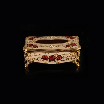 Russian-style Luxury Carved Tissue Box