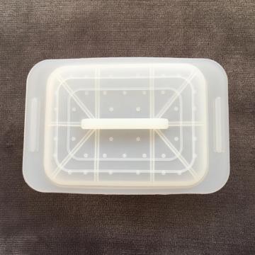 Silicone bowls lunch bento box food storage container