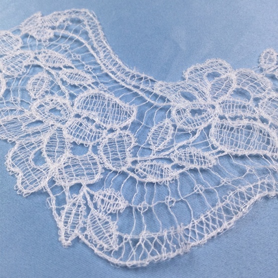 White Crochet Lace Trim for Dress