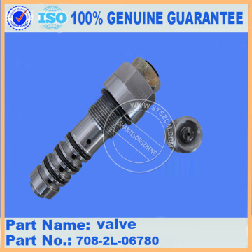 Excavator hydraulic pump PC300-7 LS valve 708-2G-03710