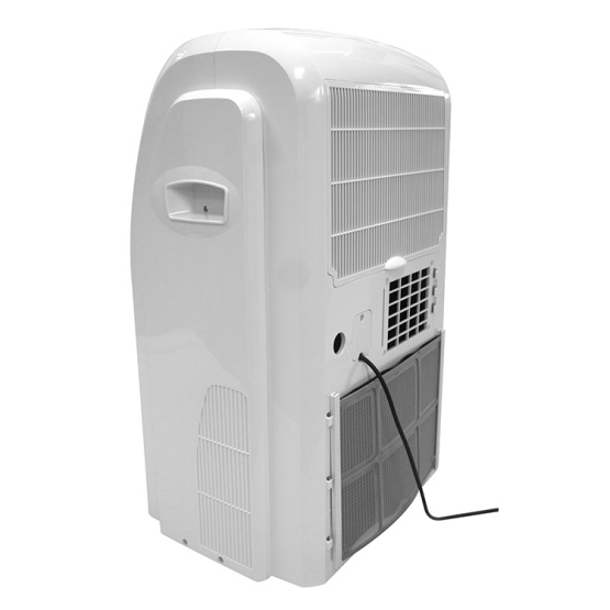 Portable household air purifier can be moved