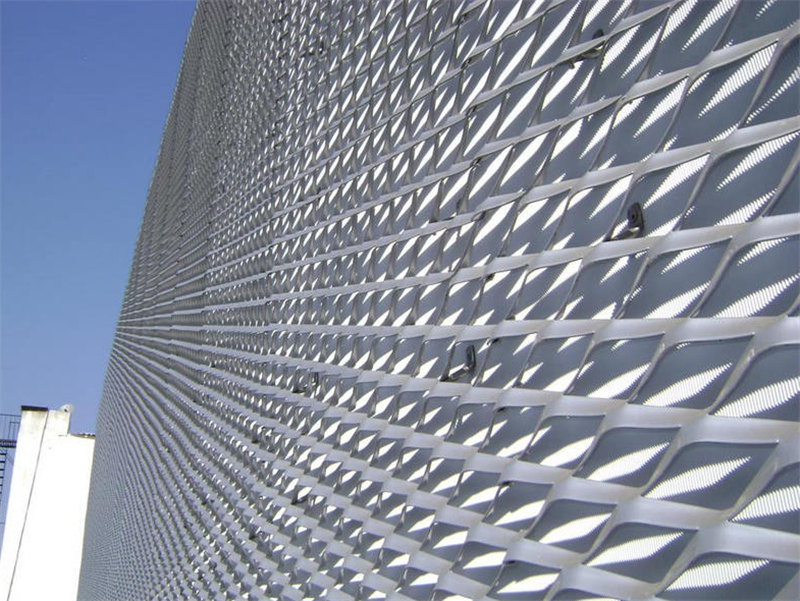 Aluminium expanded metal mesh 