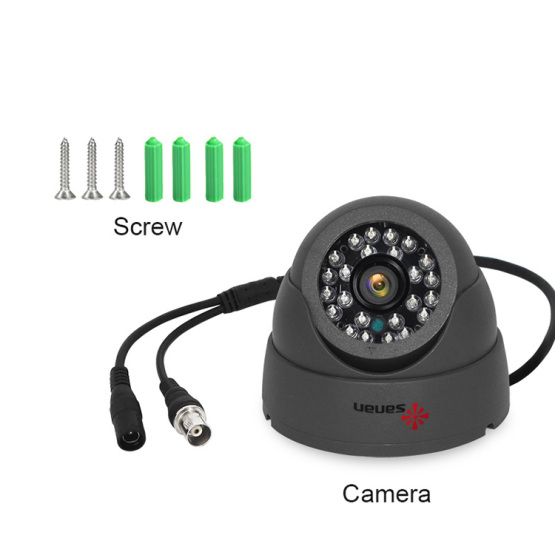 Indoor 2MP Mini Plastic Dome AHD Camera