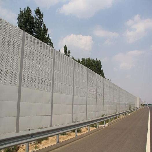 Powder Coated Sounds Barrier Fence Panel
