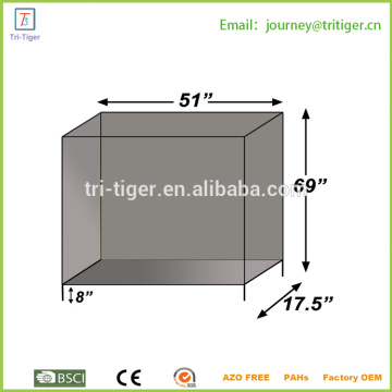 China factory easy assembly wardrobe bedroom folding fabric wardrobe