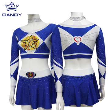 Custom Long Top Cheer Uniform Varsity