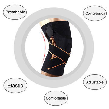 Spring Strip Knee Sleeve For Sports