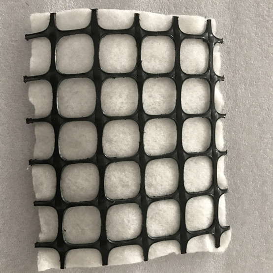 Plastic Biaxial Geogrid and Geotextile Composite