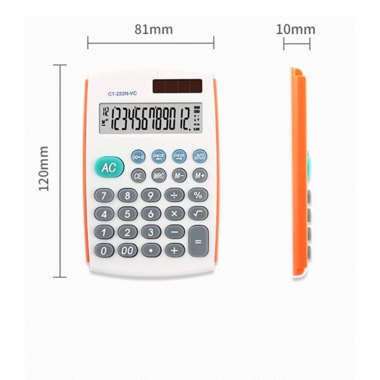 12 dight handheld calculators with new