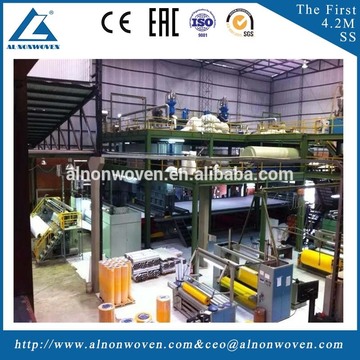 AL-2400mm SS PP Spunbond Nonwoven Fabric Making Machine