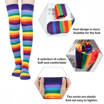 Rainbow Costume Sets - Womens Rainbow Stripe Headband Set