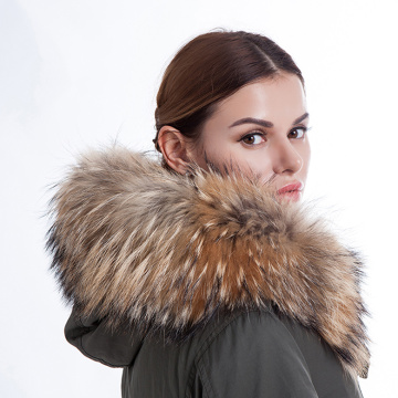 Fashion Parker coat fur liner