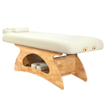 Sturdy wooden massage table
