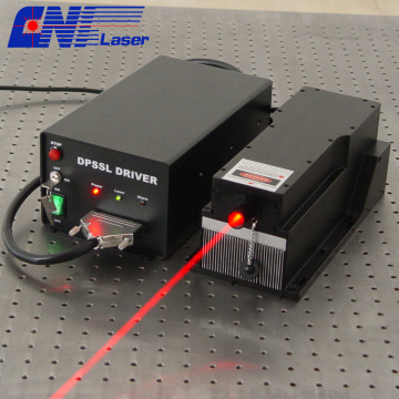 5w long liftime 671nm red laser for measurement