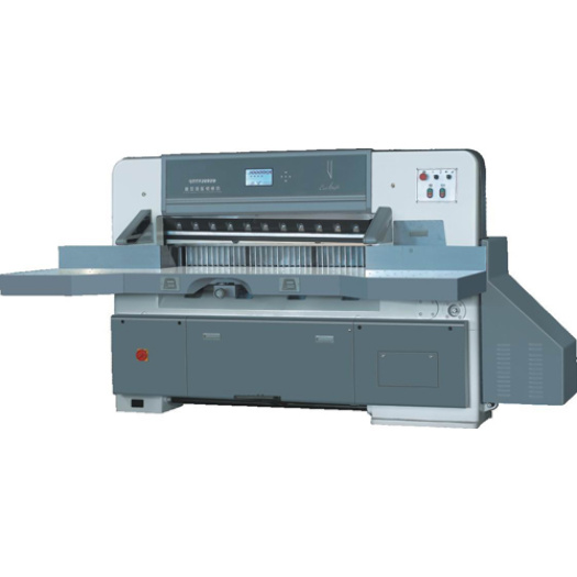 Innovo digital display single hydraulic double guide paper cutting machine