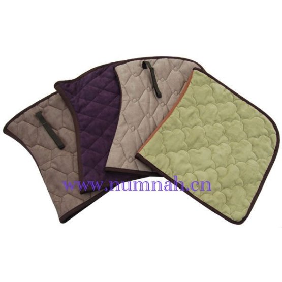 Horse quilted cloth saddle pad