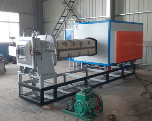 High sealing push-rod type tempering furnace 