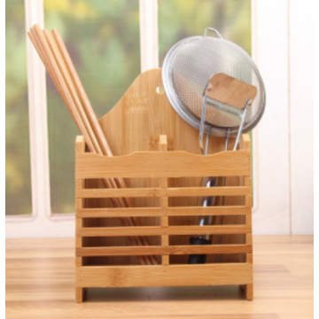 Bamboo double-checked chopstick cage