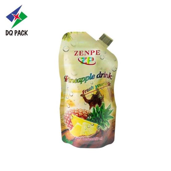 Plastic Juice Stand up pouch Packaging Bag