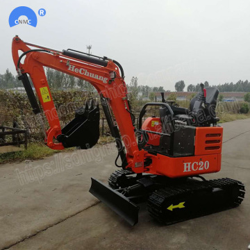 1.8 Ton Mini Excavator Machinery with bulldozer