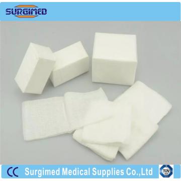 medical gauze swab cotton fold or unfold