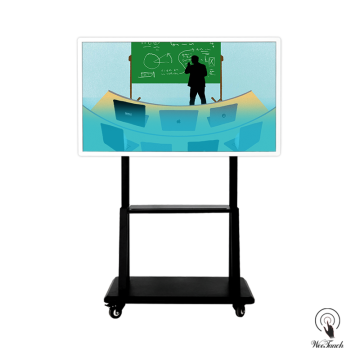 55 inches smart LED panel with mobile stand