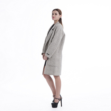Women's  Classic double-breasted cashmere overcoat