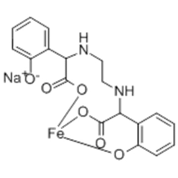 Ferrate(1-), [[a,a'-[1,2-ethanediyldi(imino-kN)]bis[2-(hydroxy-kO)benzeneacetato-kO]](4-)]-, sodium (1:1) CAS 16455-61-1