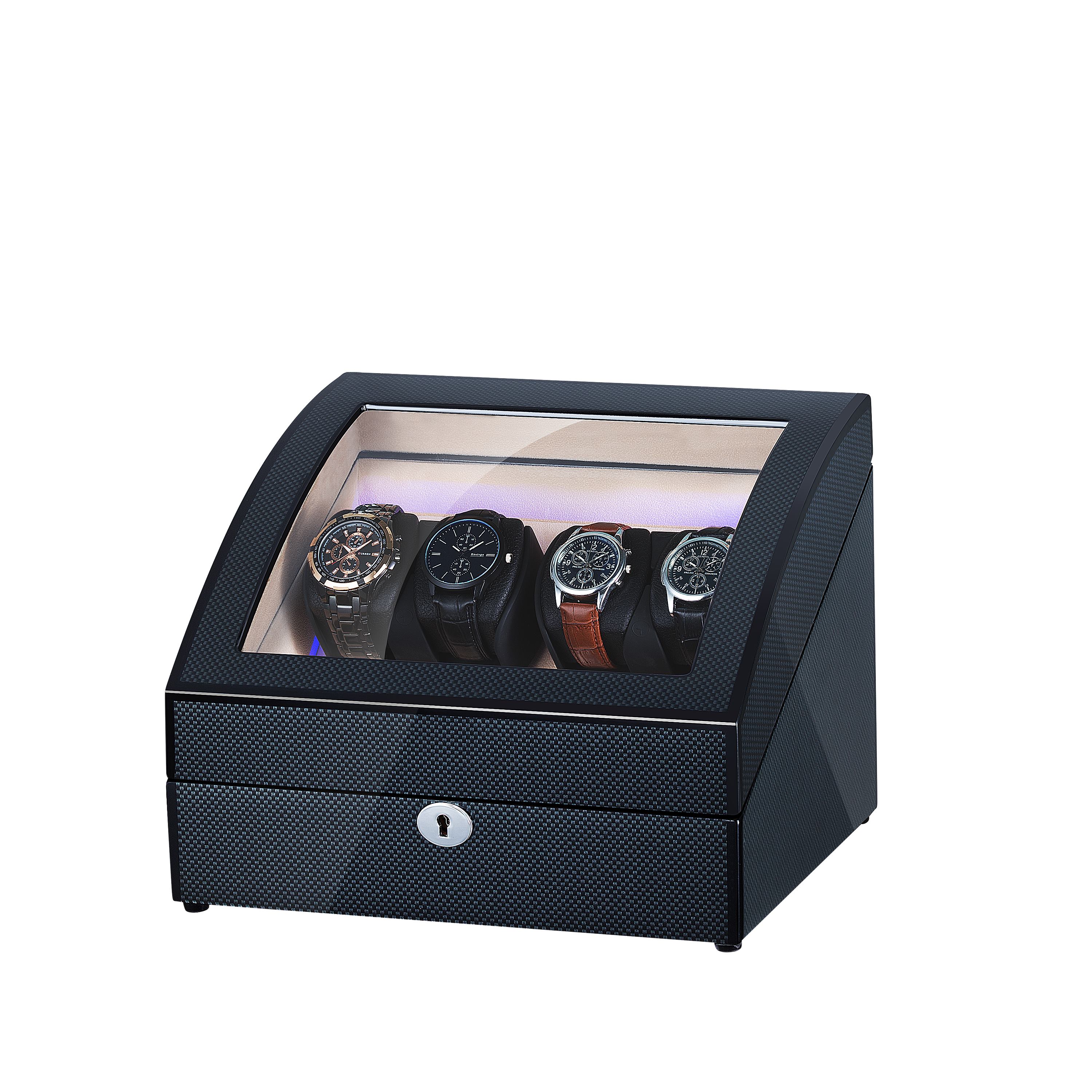 carbon fibre watch winder