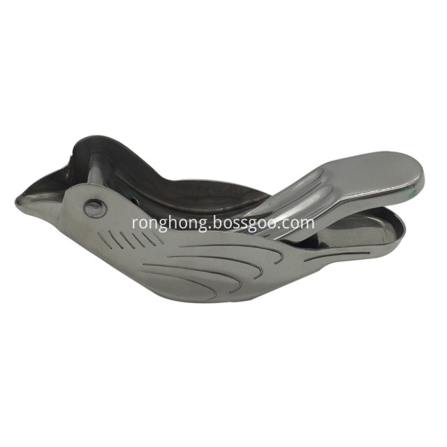 Stainless Steel Lemon Lime Citrus Squeezer Bird Design 1