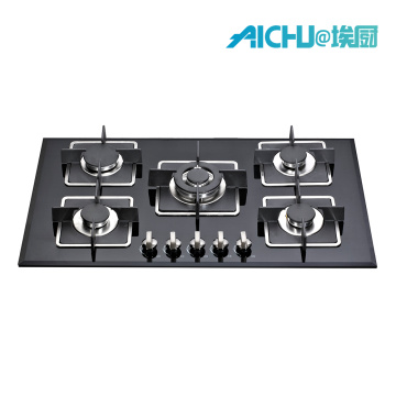 8MM Tempered Glass 5 Buners Gas Hob