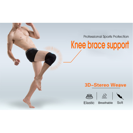 Professional Elastic Sports Knee brace support Gym support