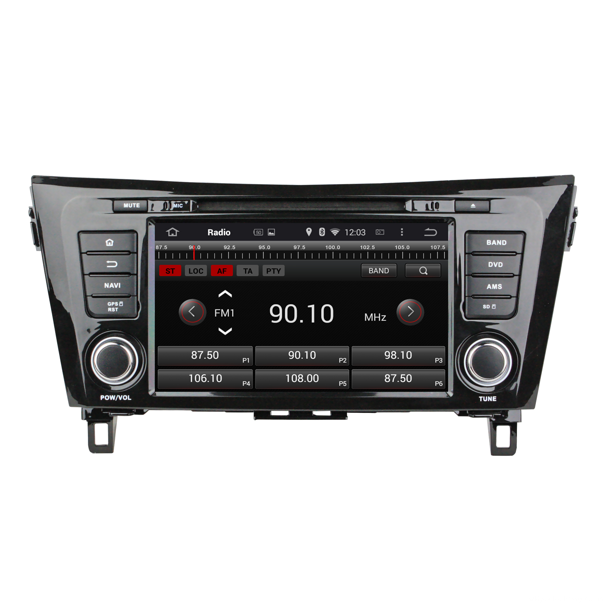 X-Trail 2014 8 inch car dvd player 