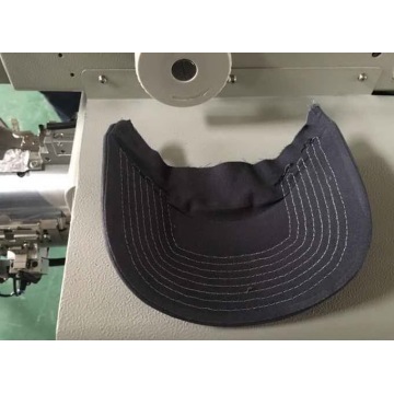Automatic Curved Visor Pattern Sewing Machine