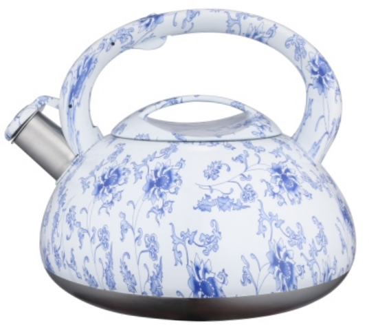 3.0L color painting decal whistling teakettle