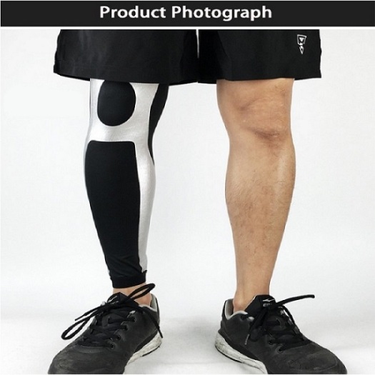 Knee support wearable compression sleeve pads adults