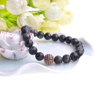 Zricon natural stone beads bracelet