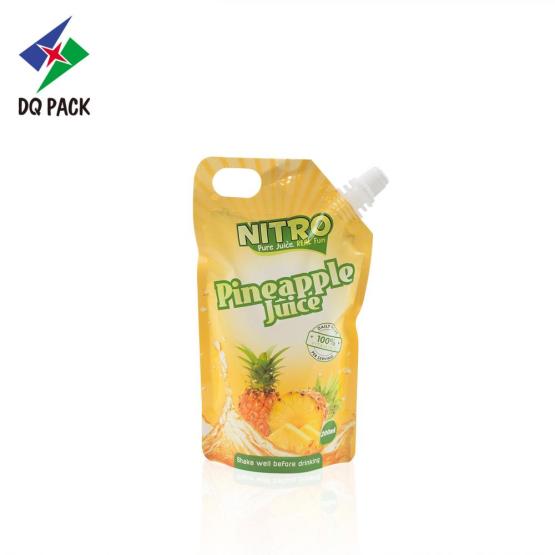 Lquid packaging stand up pouch juice sachet