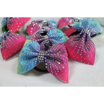 Sublimated Ombre Shiny Cheer Bows Supply
