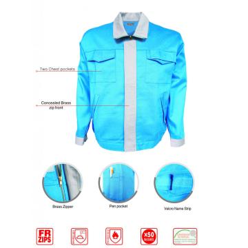 Fire resistant jacket Blue