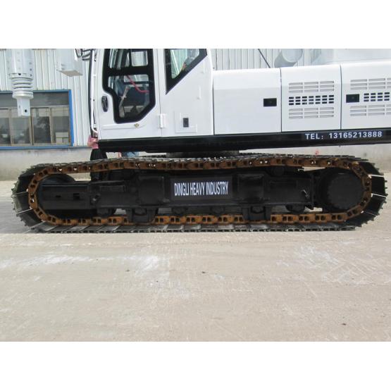 House foundation square pole pile machine