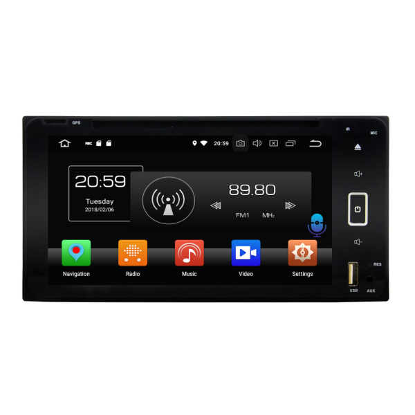 2 din multimedia system for Toyota Universal