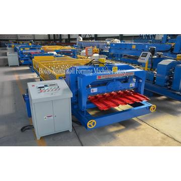 Croatia style Glazed Tile Roof Roll Forming Machine