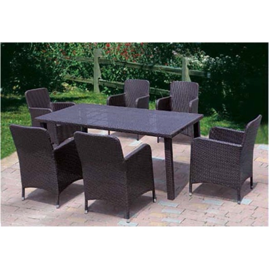 Villa Outdoor Table Well Used Patio Furniture